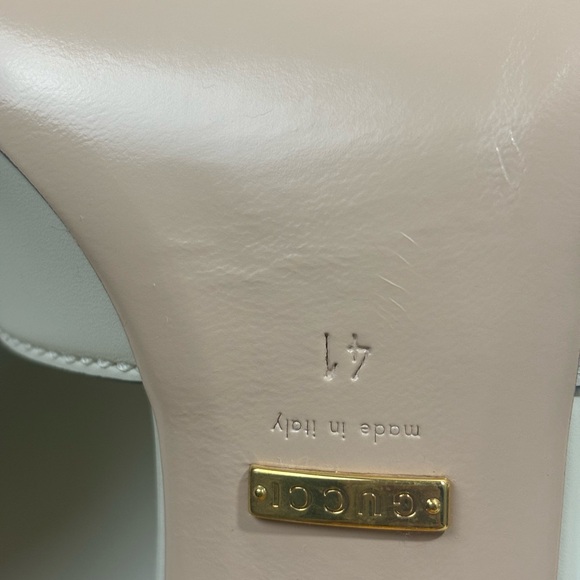 Gucci interlocking G Cut out Sandals Mules - Picture 7 of 9